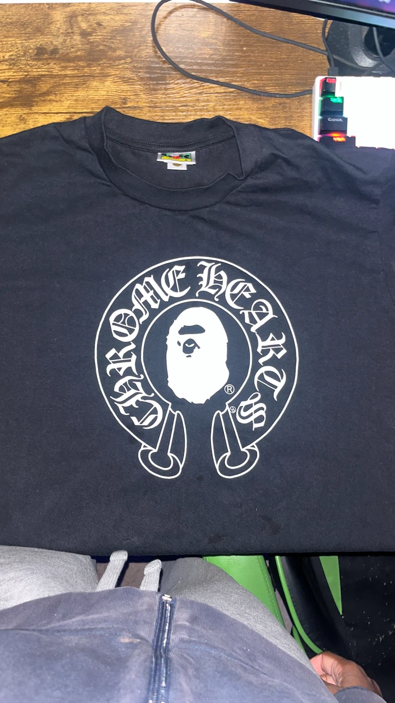 A Bathing Ape x Chrome Hearts T-Shirt