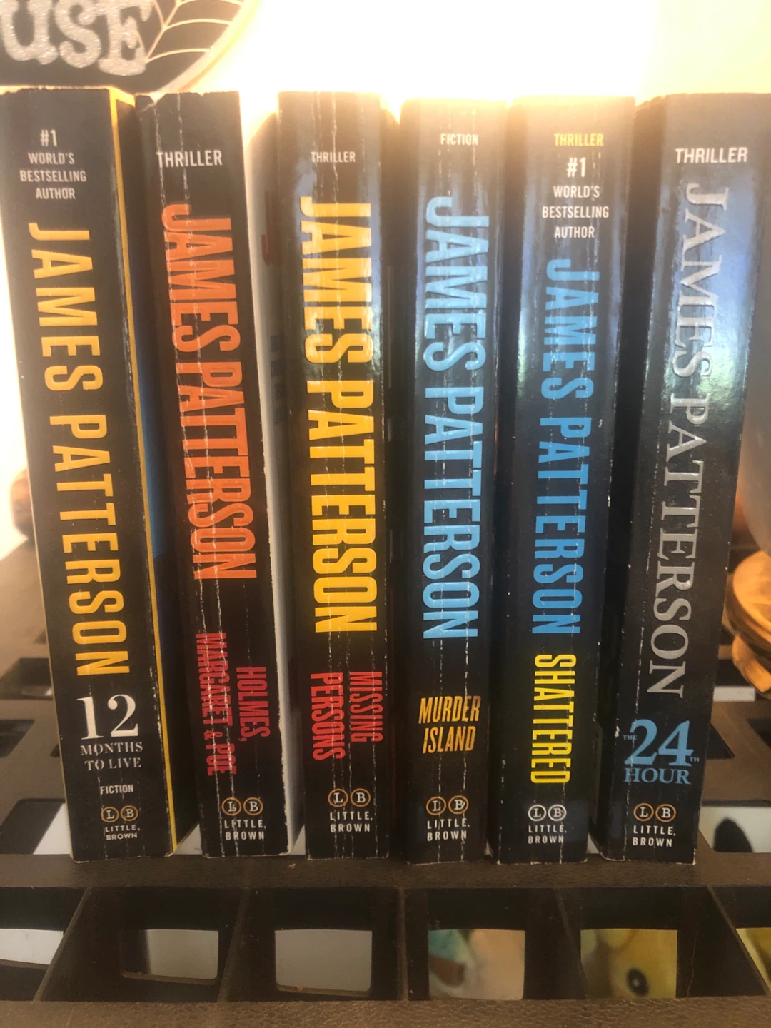 Set of 6 James Patterson Thriller Novels