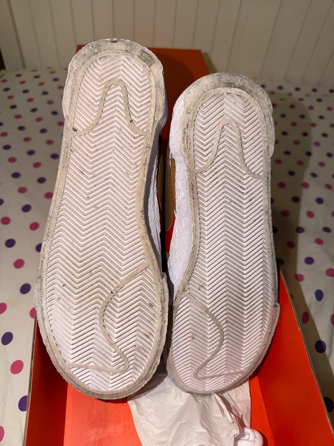 WTS Nike x Sacai Blazer Low 6M - photo 2