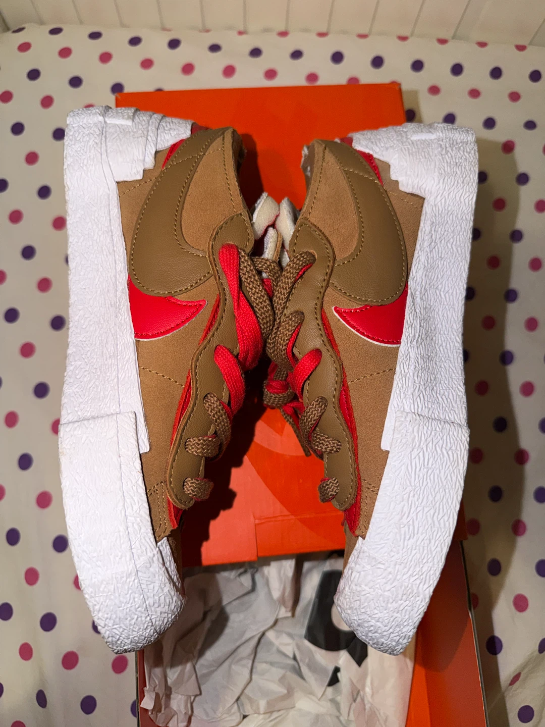 WTS Nike x Sacai Blazer Low 6M - photo 3