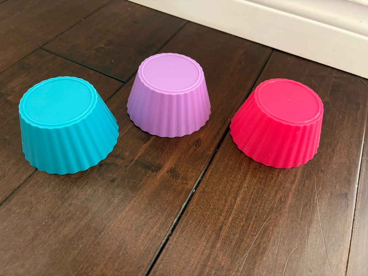 Set of 3 plastic ice cream cups - photo 4