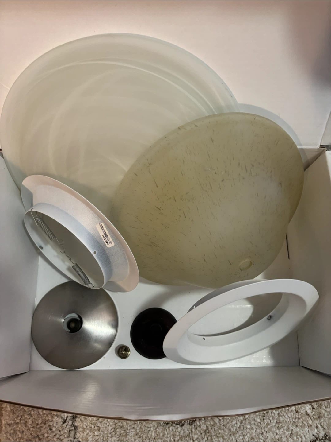Flushmount light shades and Recessed Lighting 🏈 Trim Kit