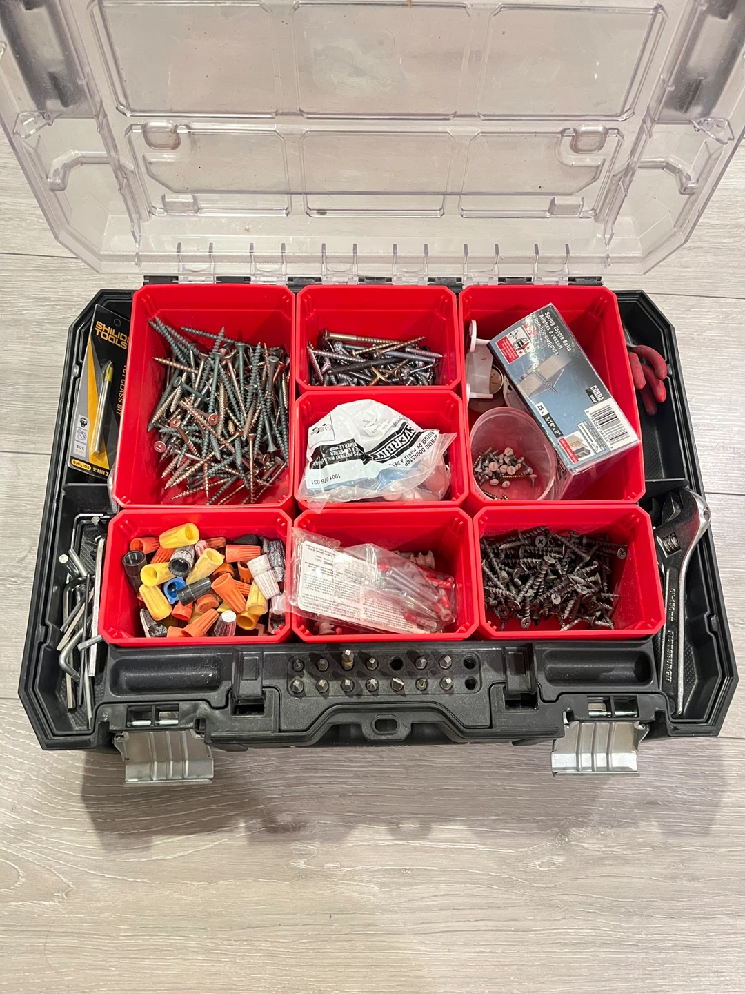 Craftsman Small Parts Organizer with All materials inside! - photo 3