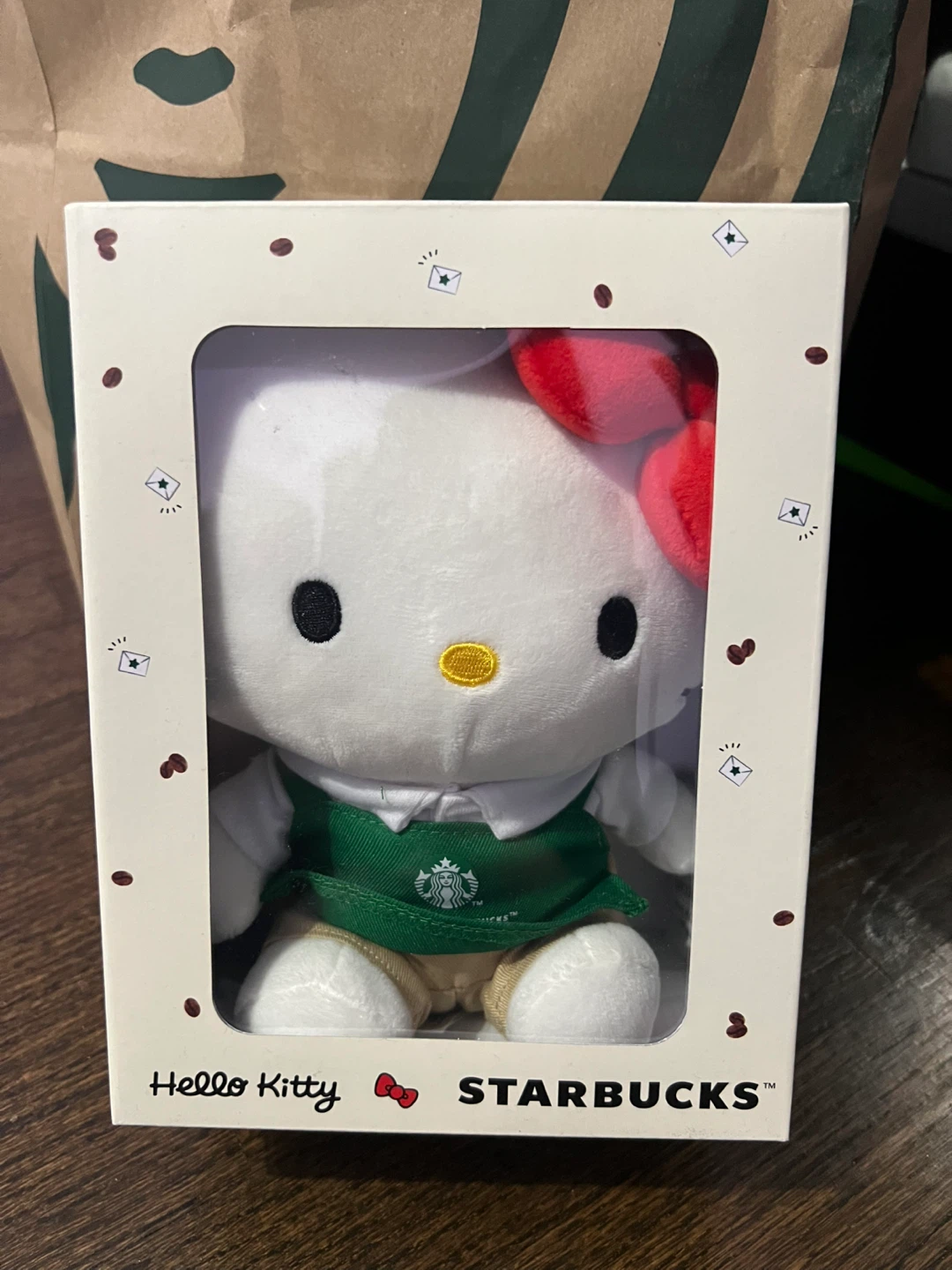 NEW! Starbucks x Hello Kitty Boxed Plush