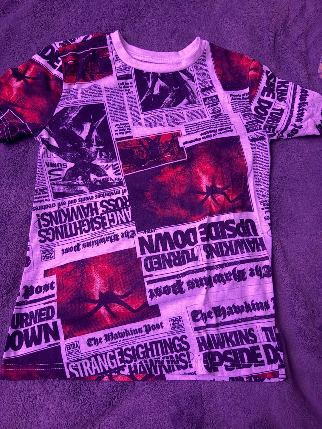 Stranger Things Hawkins Post T-Shirt 🏈