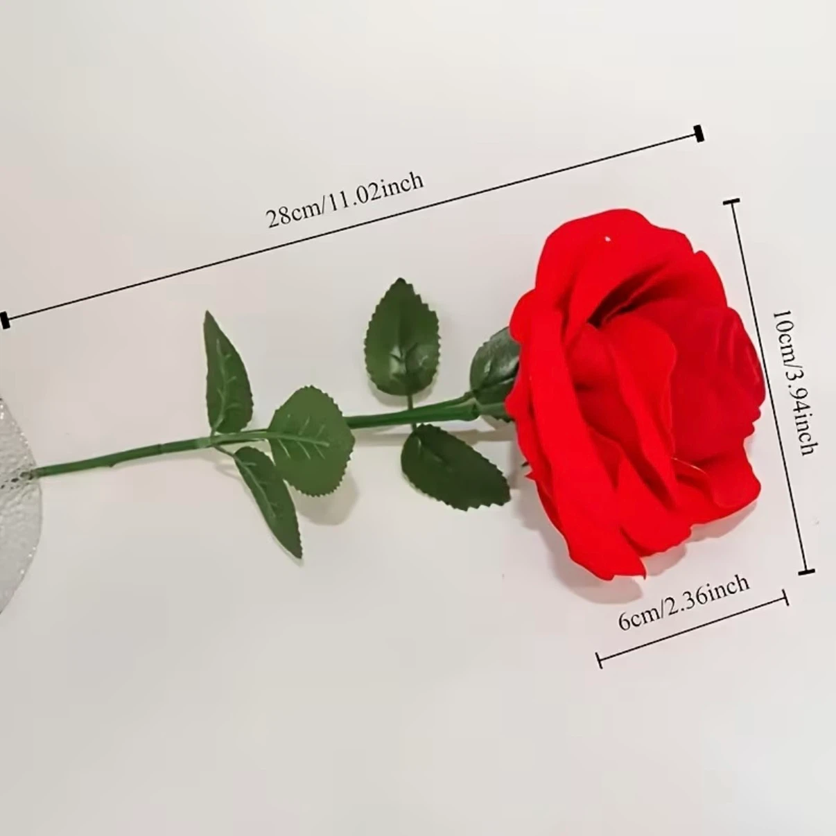 Red Rose Ring Box - Perfect for Proposals or Valentine’s Day! - photo 3