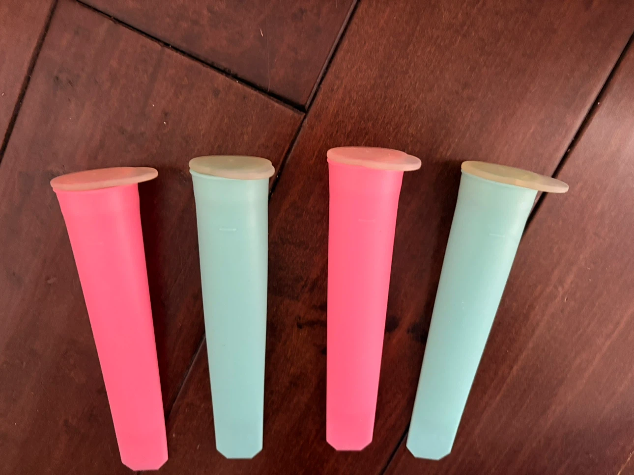 🏈Set of 4 Silicone Popsicle Molds - photo 3