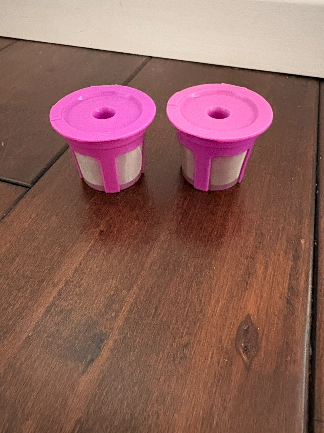 🏈2 Reusable Pink Coffee Pod Filters