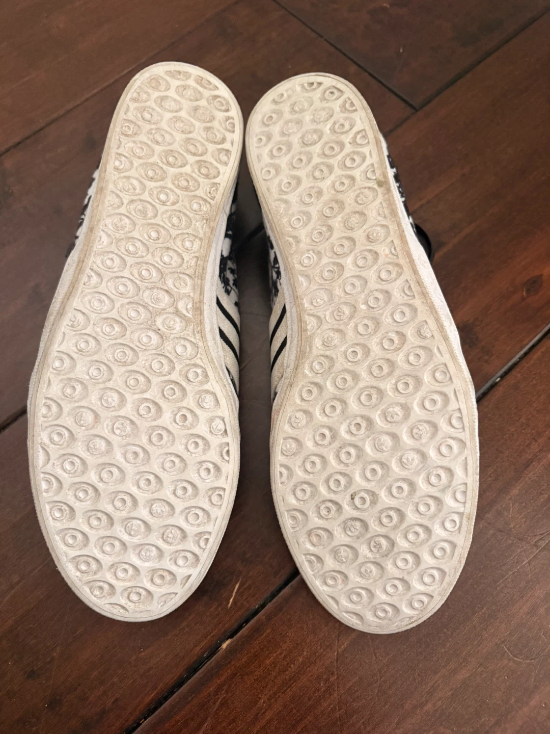 🏈Adidas Slip-On Floral Print Sneakers US 8.5 - photo 3