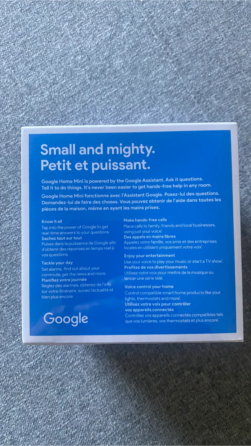 Google Home Mini Smart Speaker - photo 3