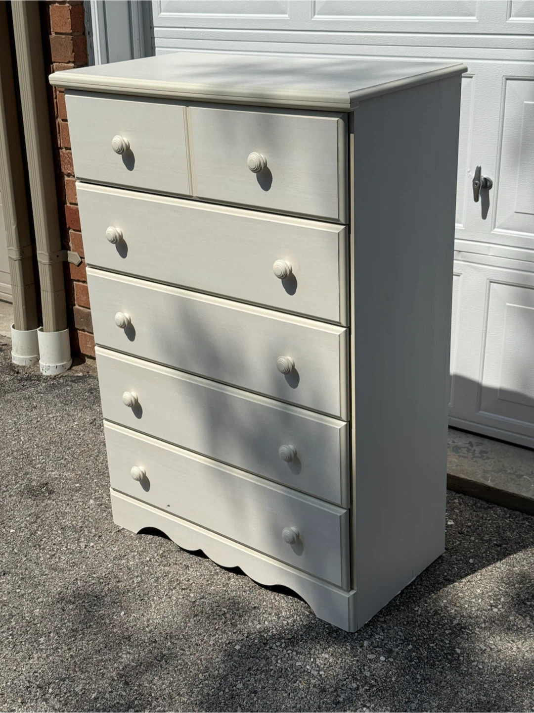 White 5-Drawer South Shore Dresser - photo 2