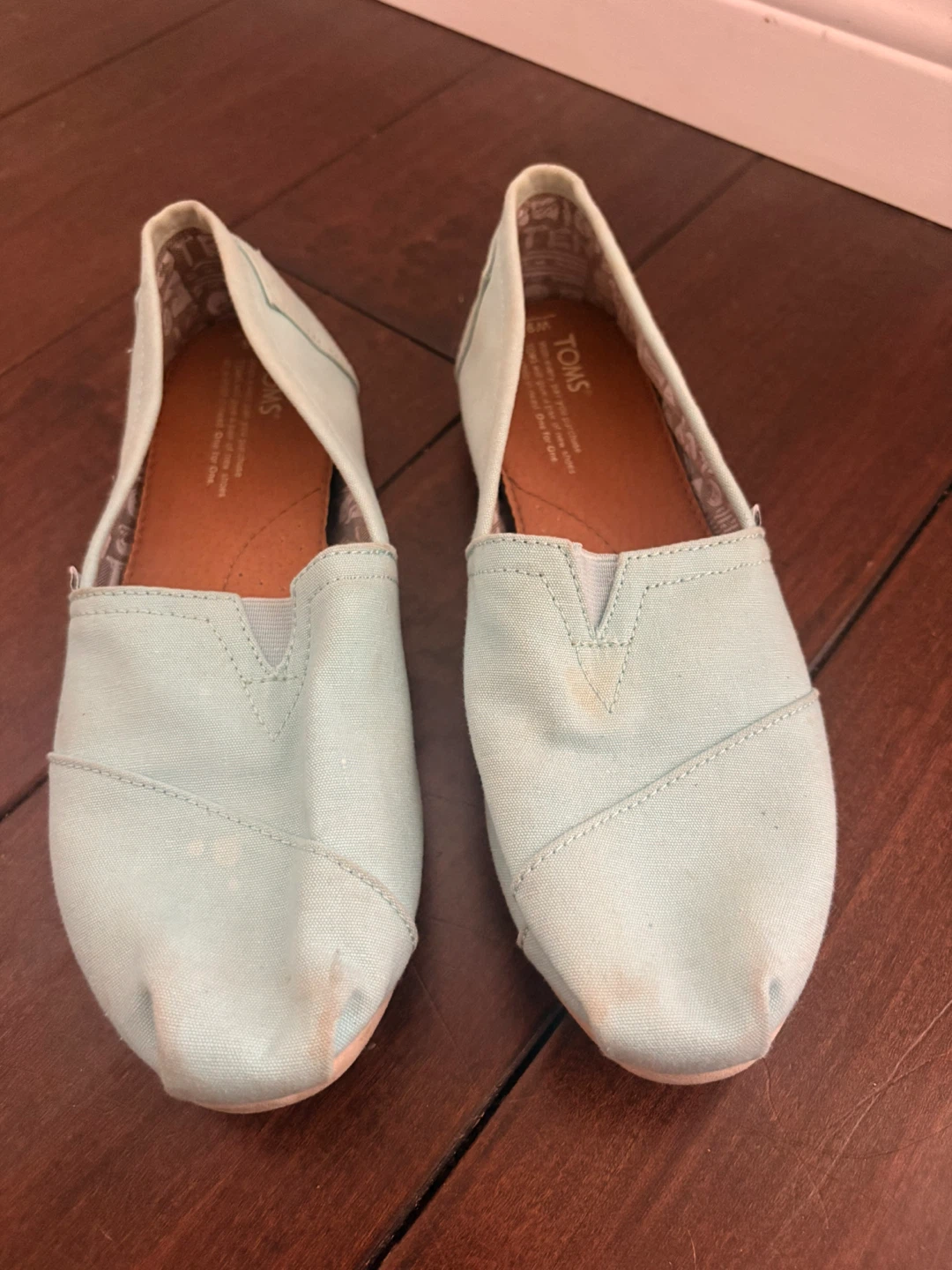 🏈TOMS Classic Women's Flats - Light Blue - Size 9