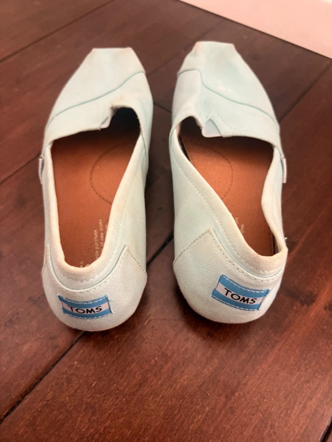 🏈TOMS Classic Women's Flats - Light Blue - Size 9 - photo 2