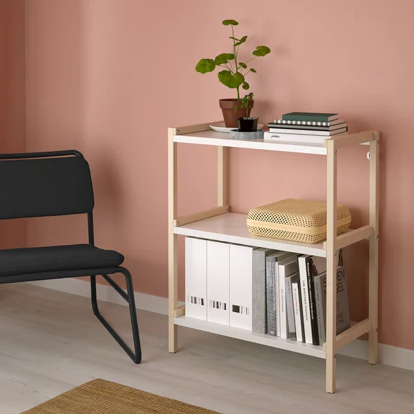 Set of Open Shelf Unit + 2 Side Tables - photo 4