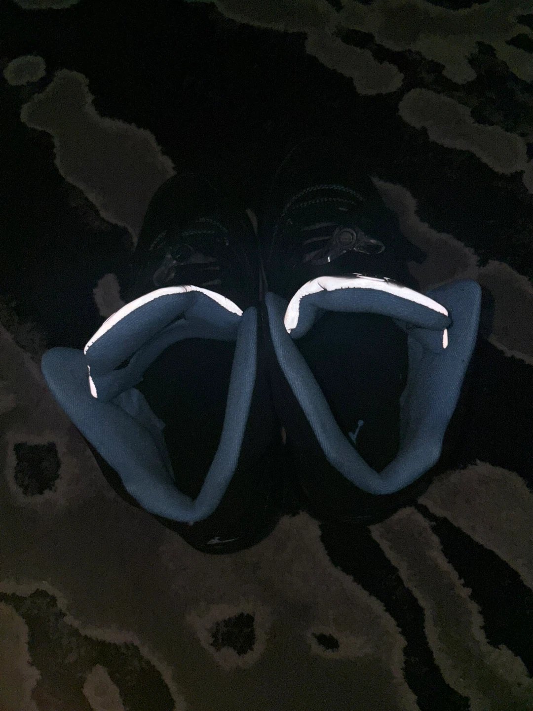 Air Jordan 5 Retro Black/University Blue - photo 3