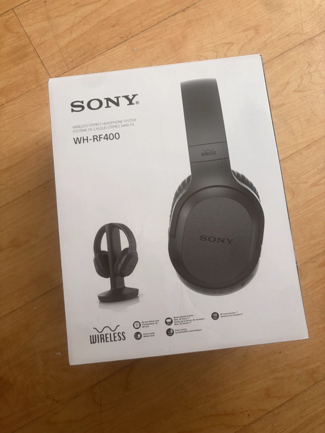 Sony WH-RF400 Wireless Stereo Headphone System