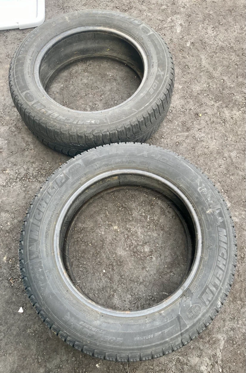 Two Michelin X-Ice Tires 205/60R16 - photo 3