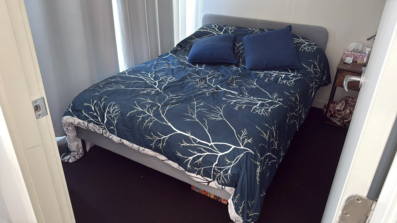 Queen Bed Frame + Mattress – Complete Set