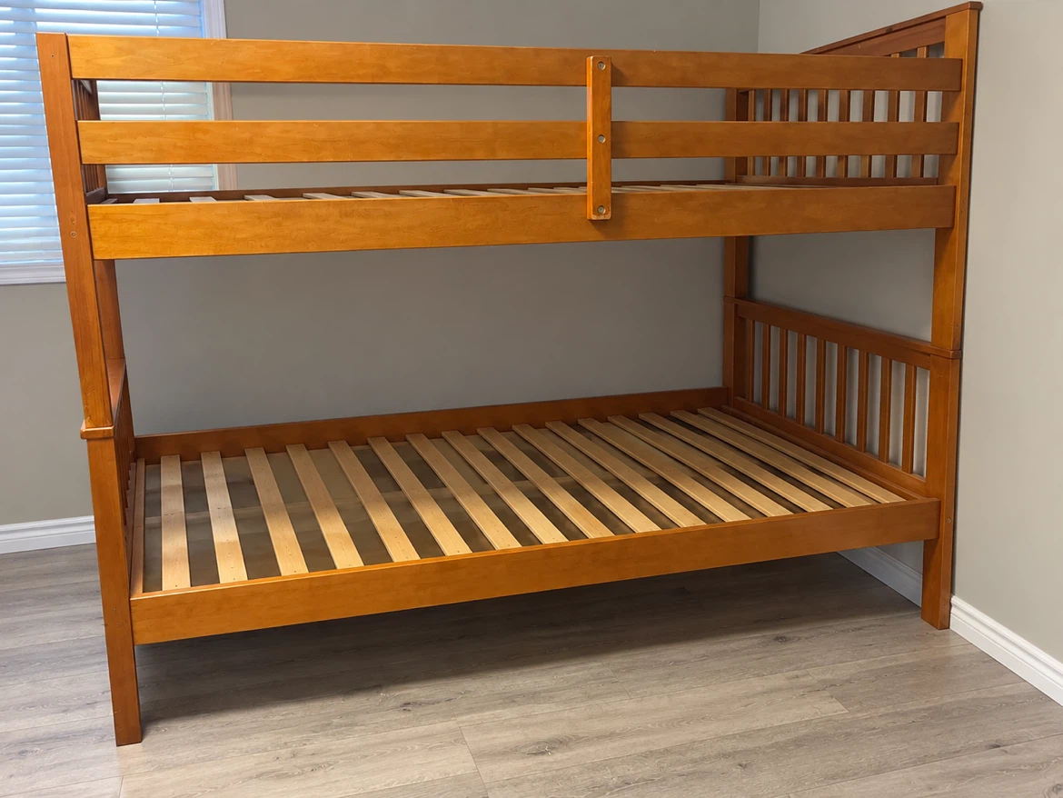 Solid Wood Twin Bunk Bed