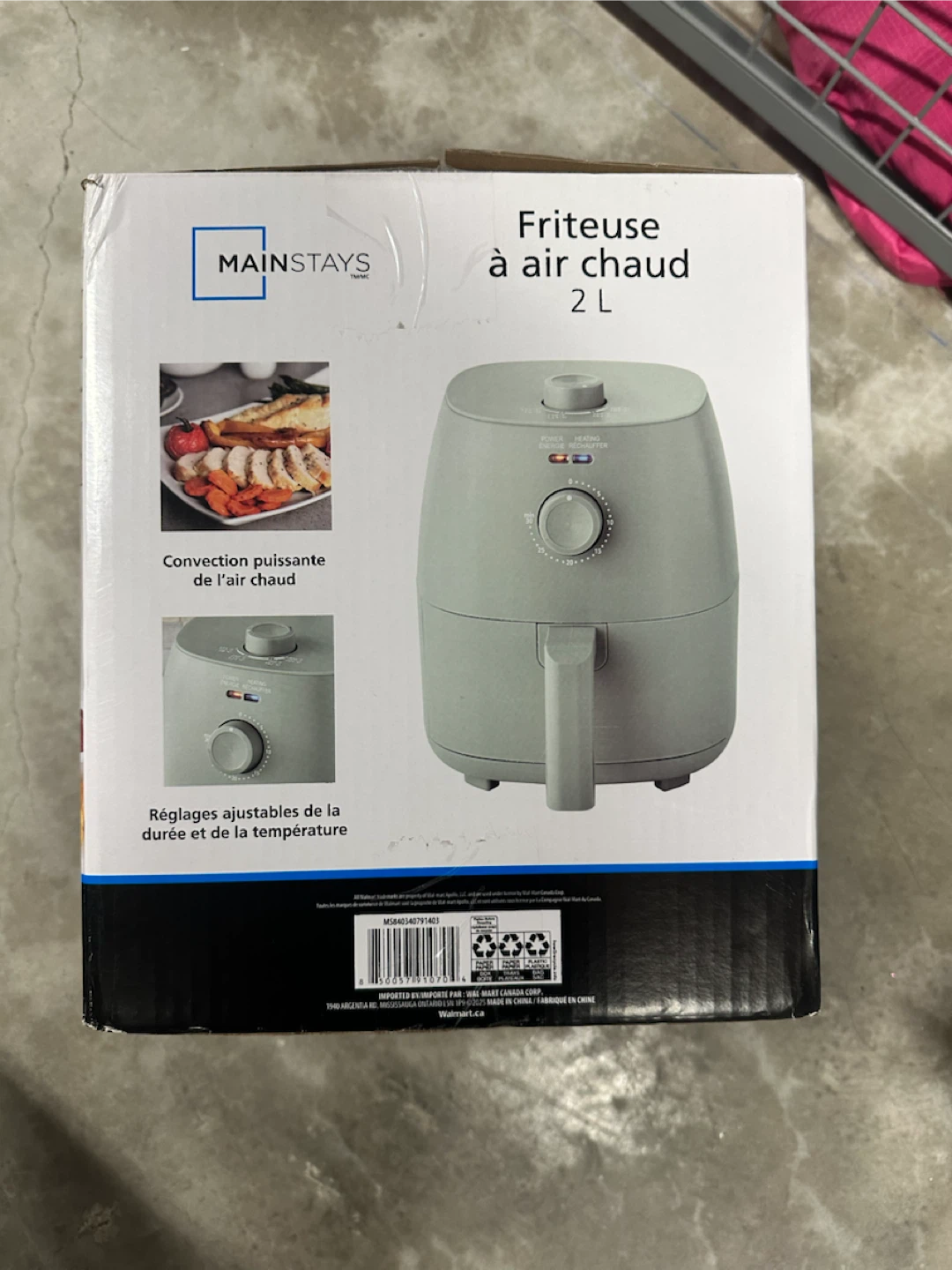 Mainstays 2L Air Fryer