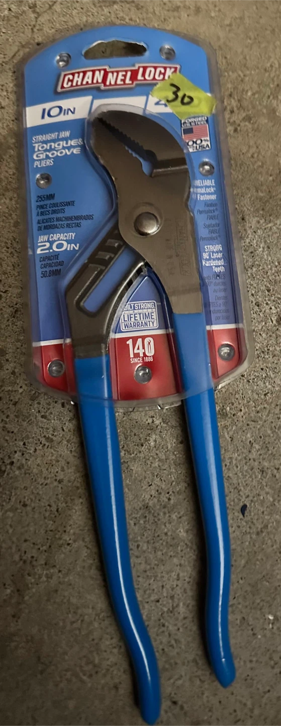Channellock 10 inch Tongue and Groove Pliers