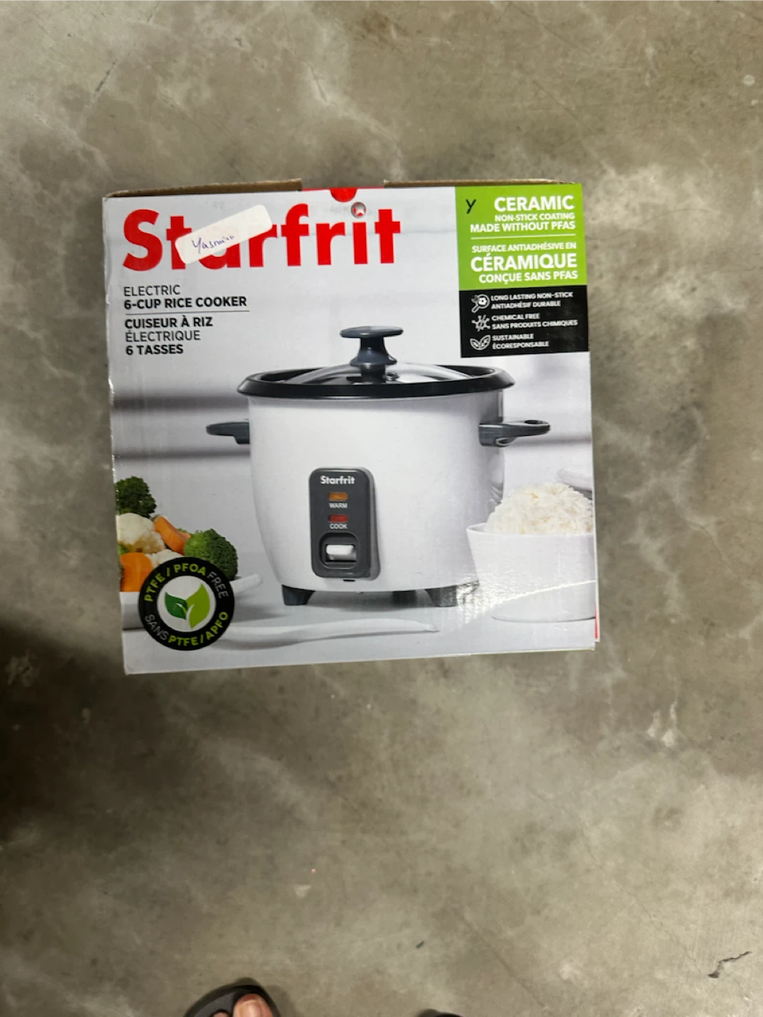 Starfrit 6-Cup Electric Rice Cooker
