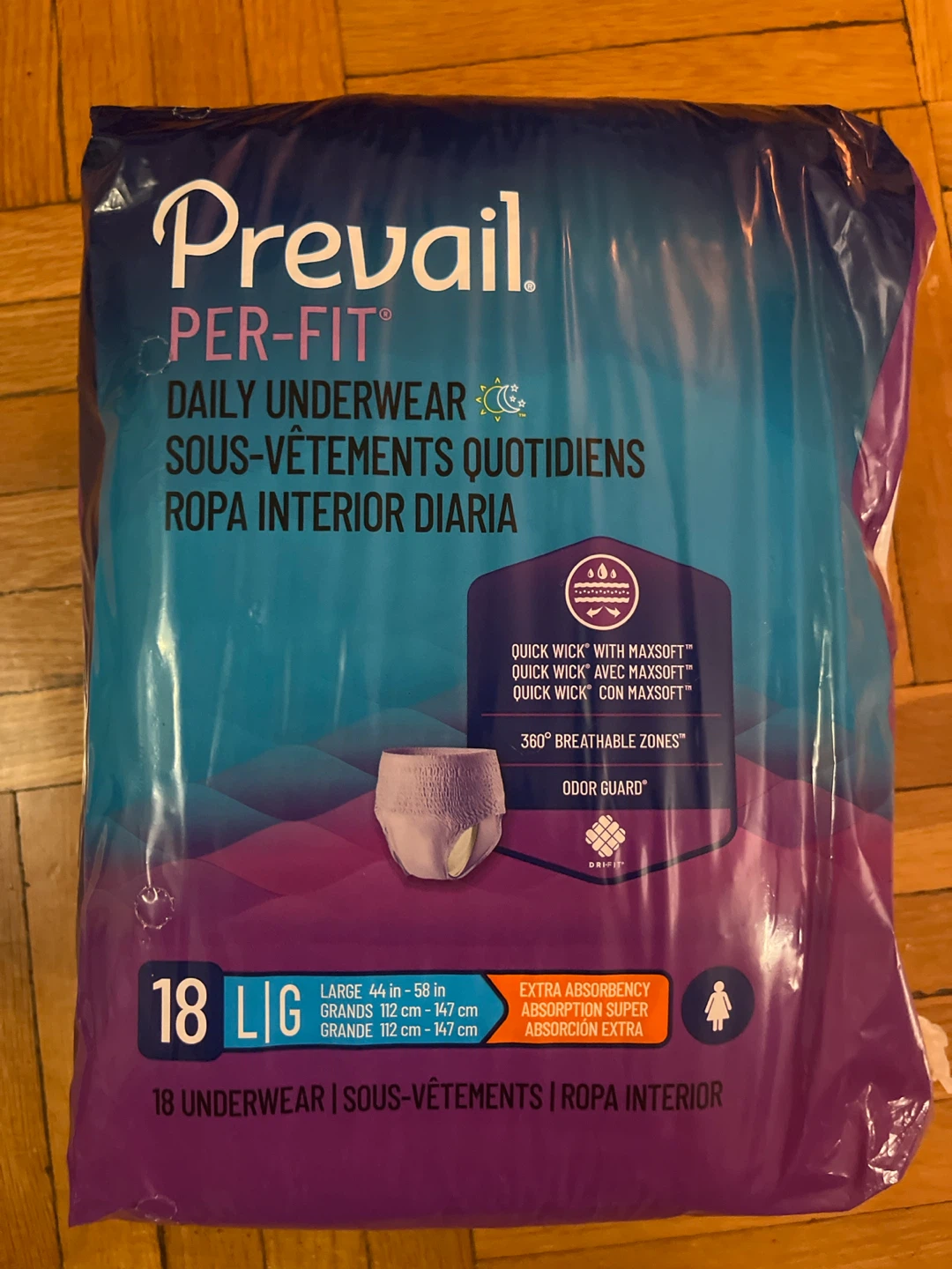 Daily underwear l-g