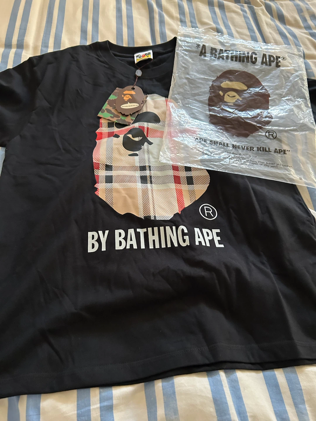 A Bathing Ape Black T-Shirt