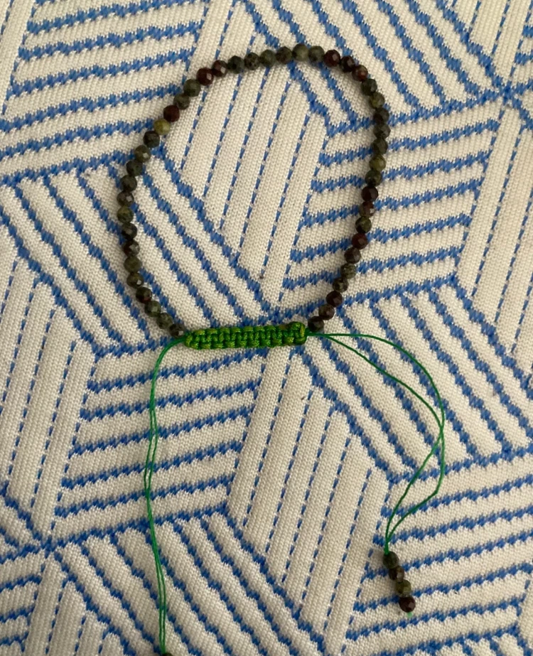 Beaded String Bracelet🏈