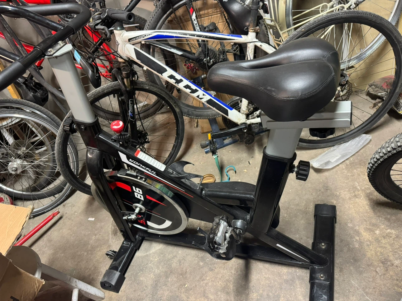 Yonkful 86 Stationary Exercise Bike