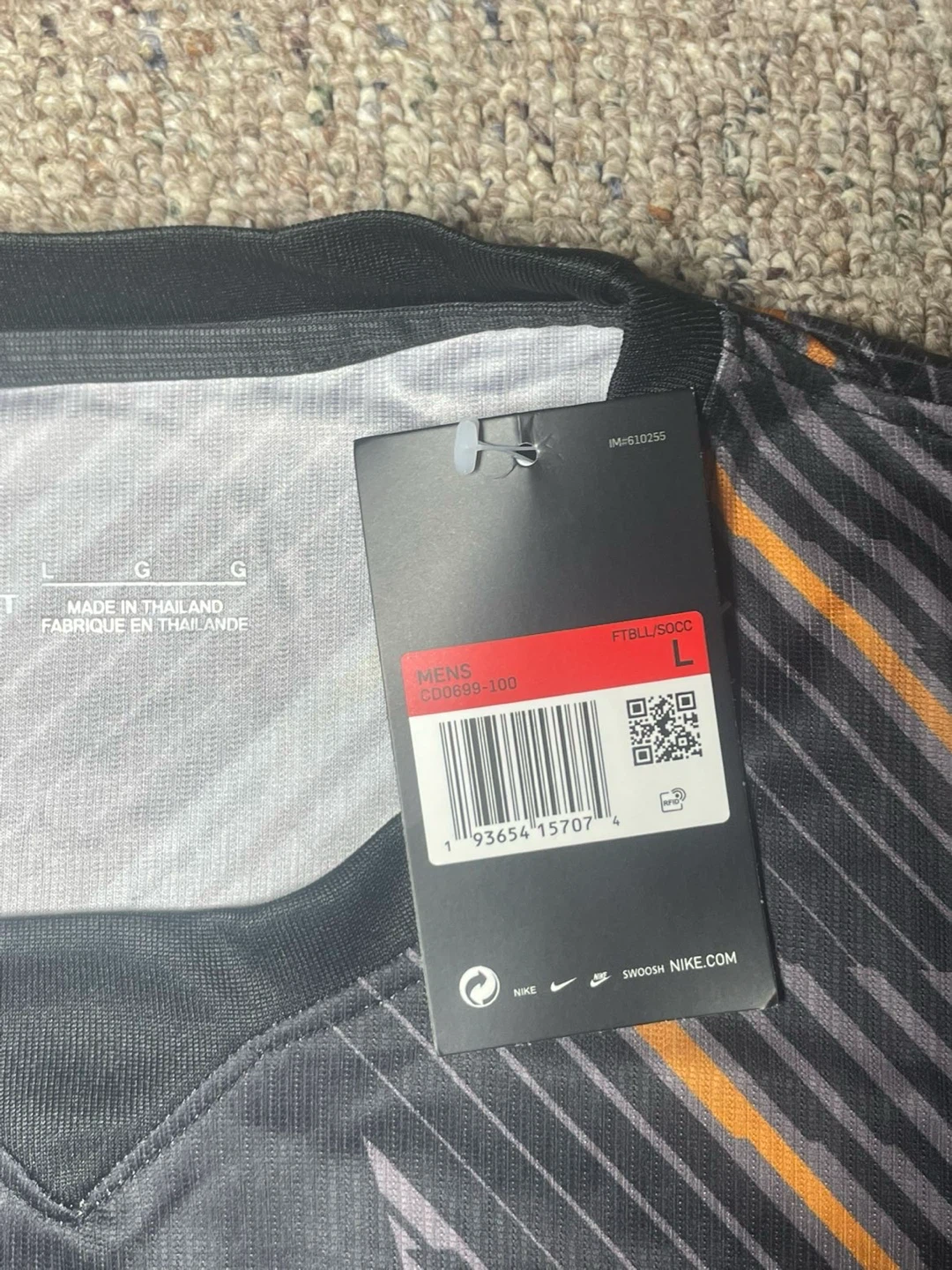 Nike France FFF Dri-Fit Jersey Black - photo 3