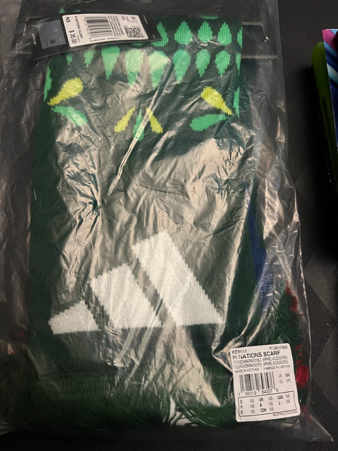 New Adidas FIFA World Cup 26 Host Nations Scarf - Sealed - photo 2