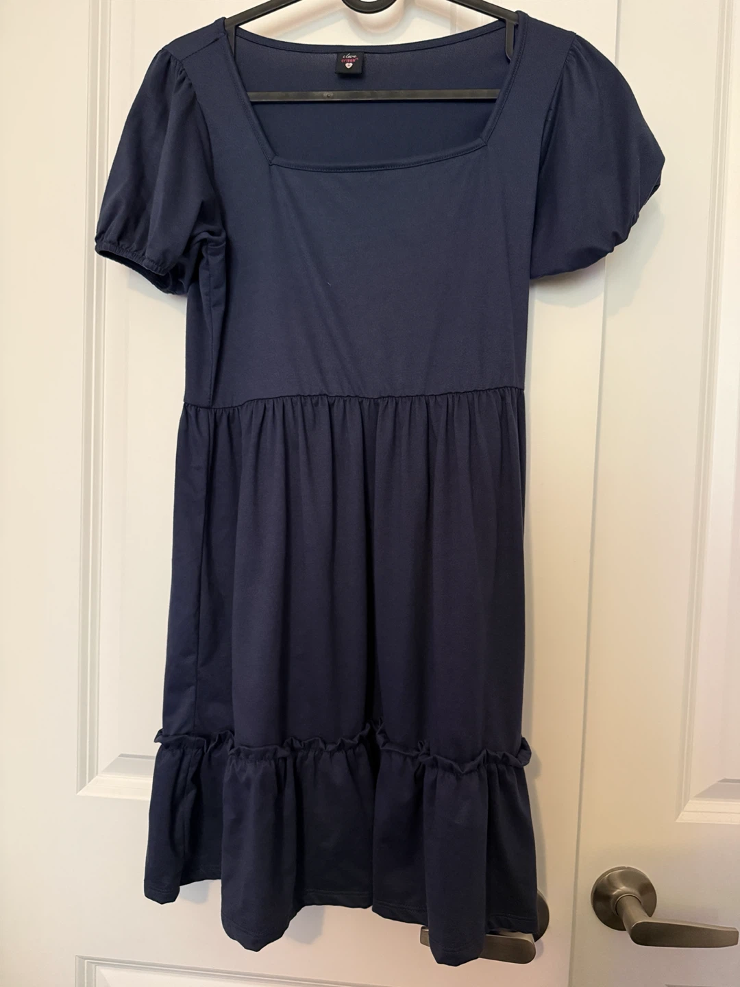 I Love Crissa Navy Dress
