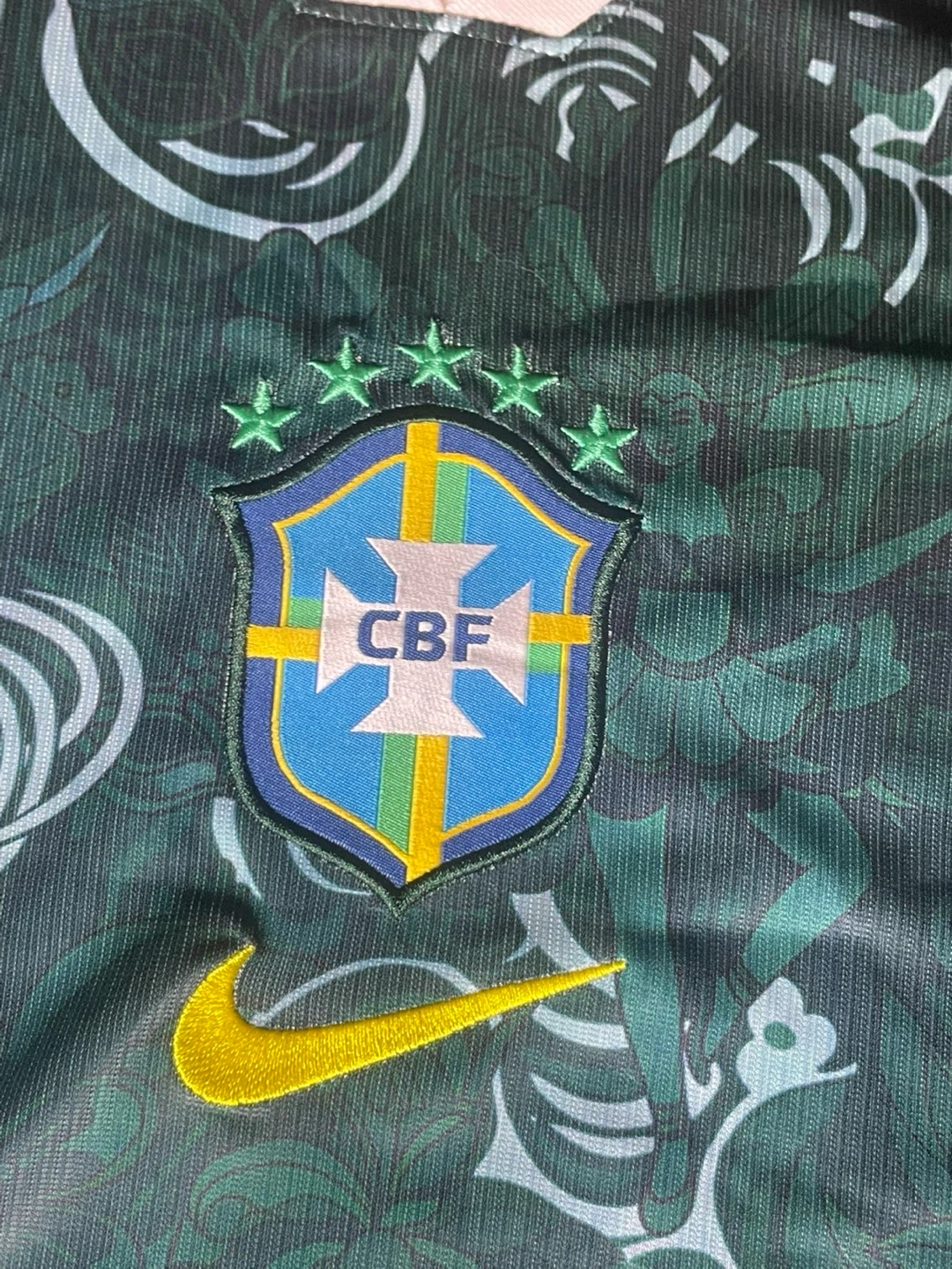 Nike Brazil CBF Soccer Jersey - Large - photo 2