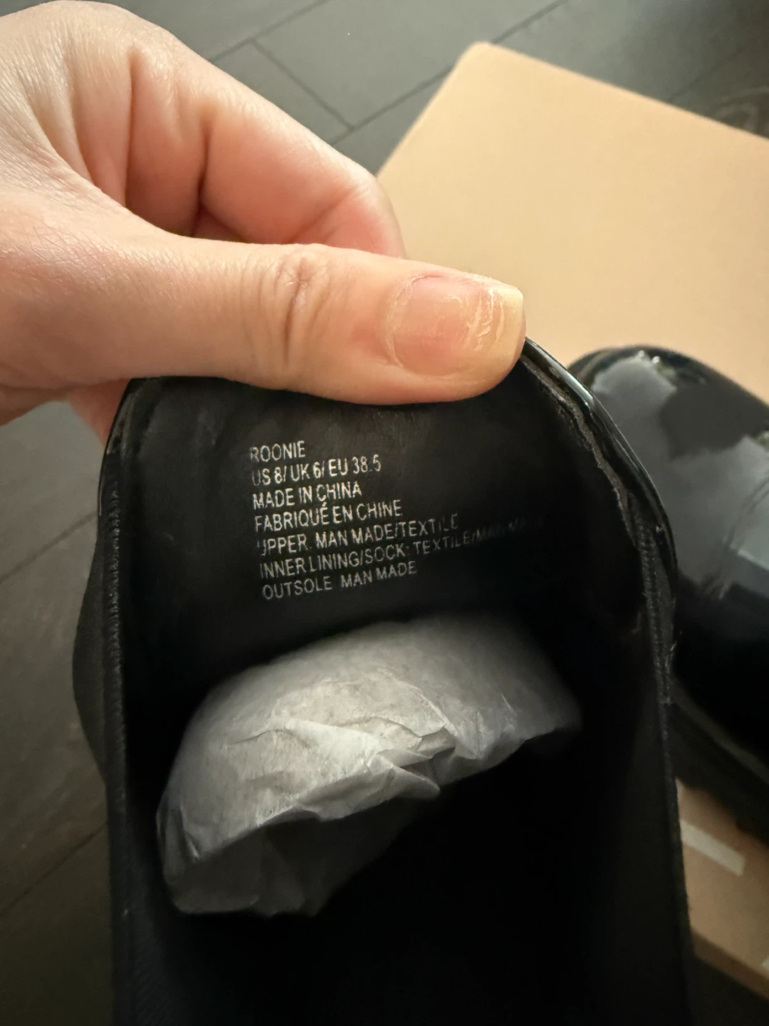 Roonie Black Chelsea Boots Size 8 - photo 2