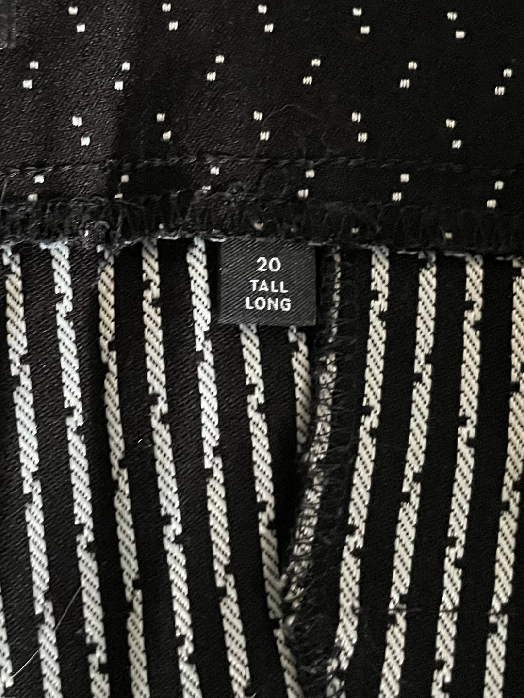 🏈 Reitmans Polka Dot Pants Size 20 Tall - photo 3