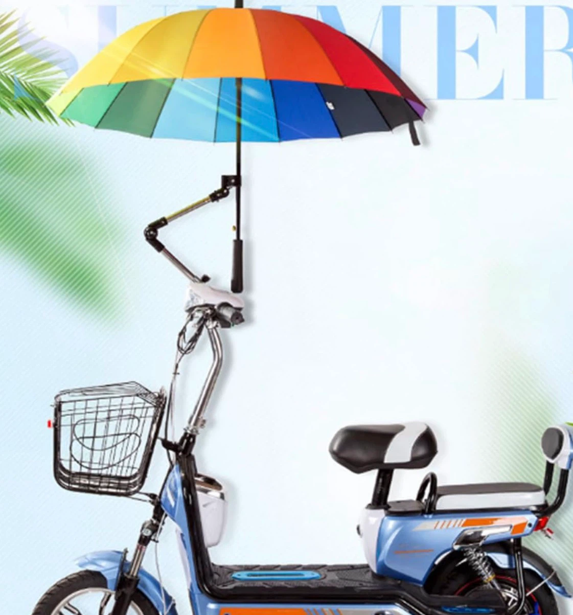 Adjustable Bike or Scooter Umbrella Holder - photo 2