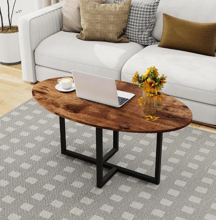 Oval Coffee Table 🏈