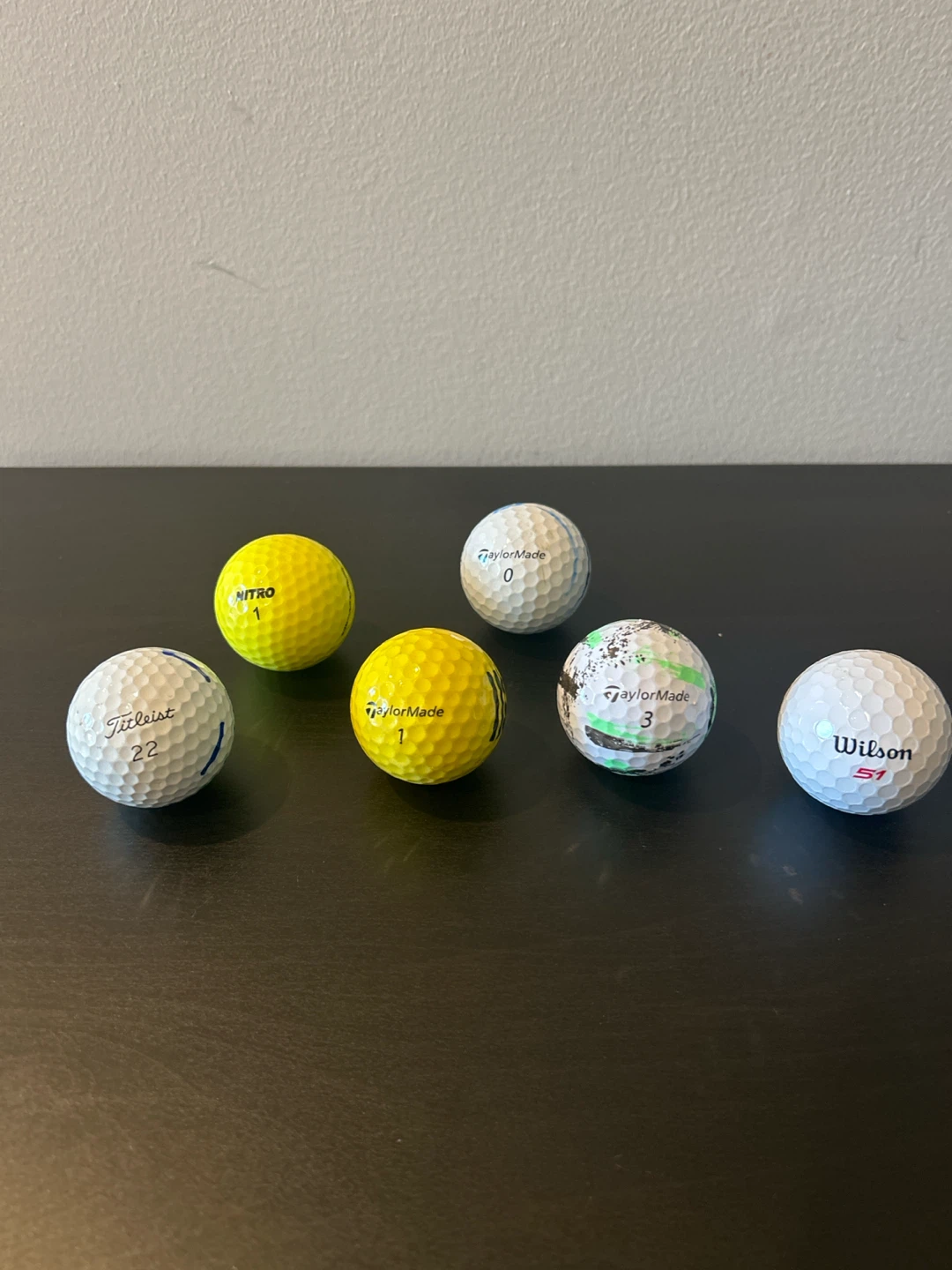 Set of 6 Mixed Golf Balls - photo 4