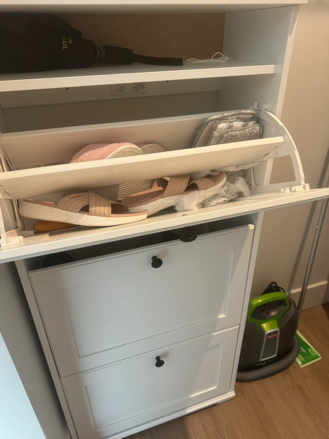 IKEA BRUSALI 3-Compartment Shoe Cabinet - photo 2