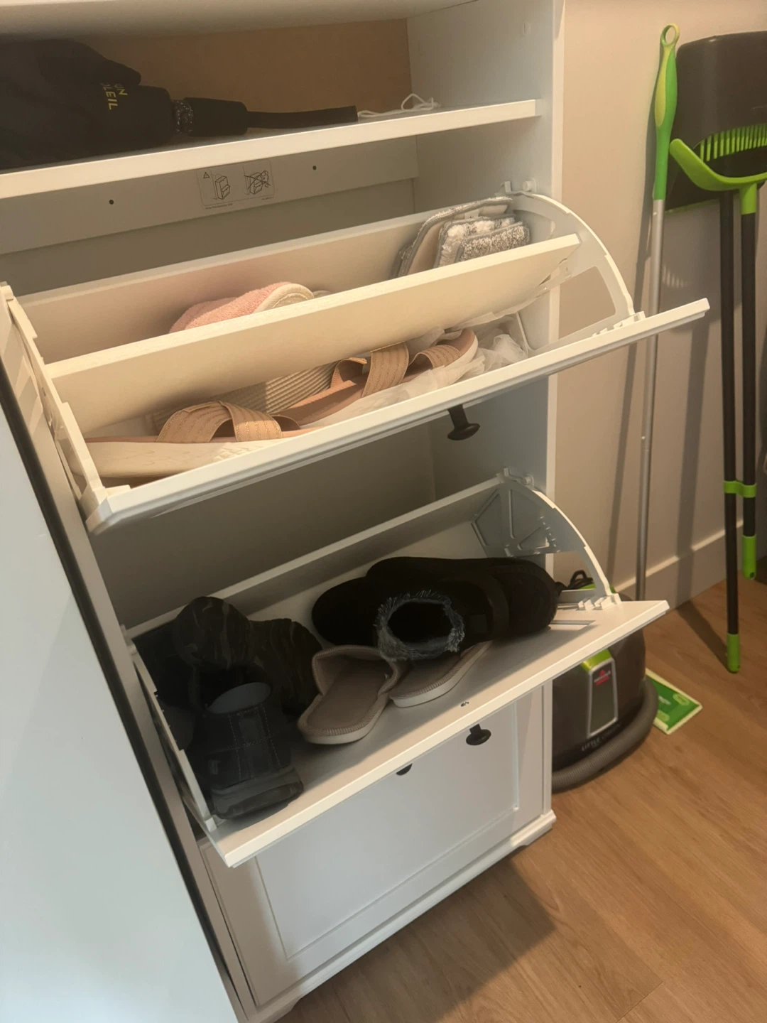 IKEA BRUSALI 3-Compartment Shoe Cabinet - photo 3