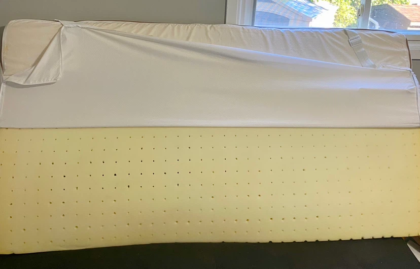 Futon Memory Foam Mattress Topper with washable cover - photo 2