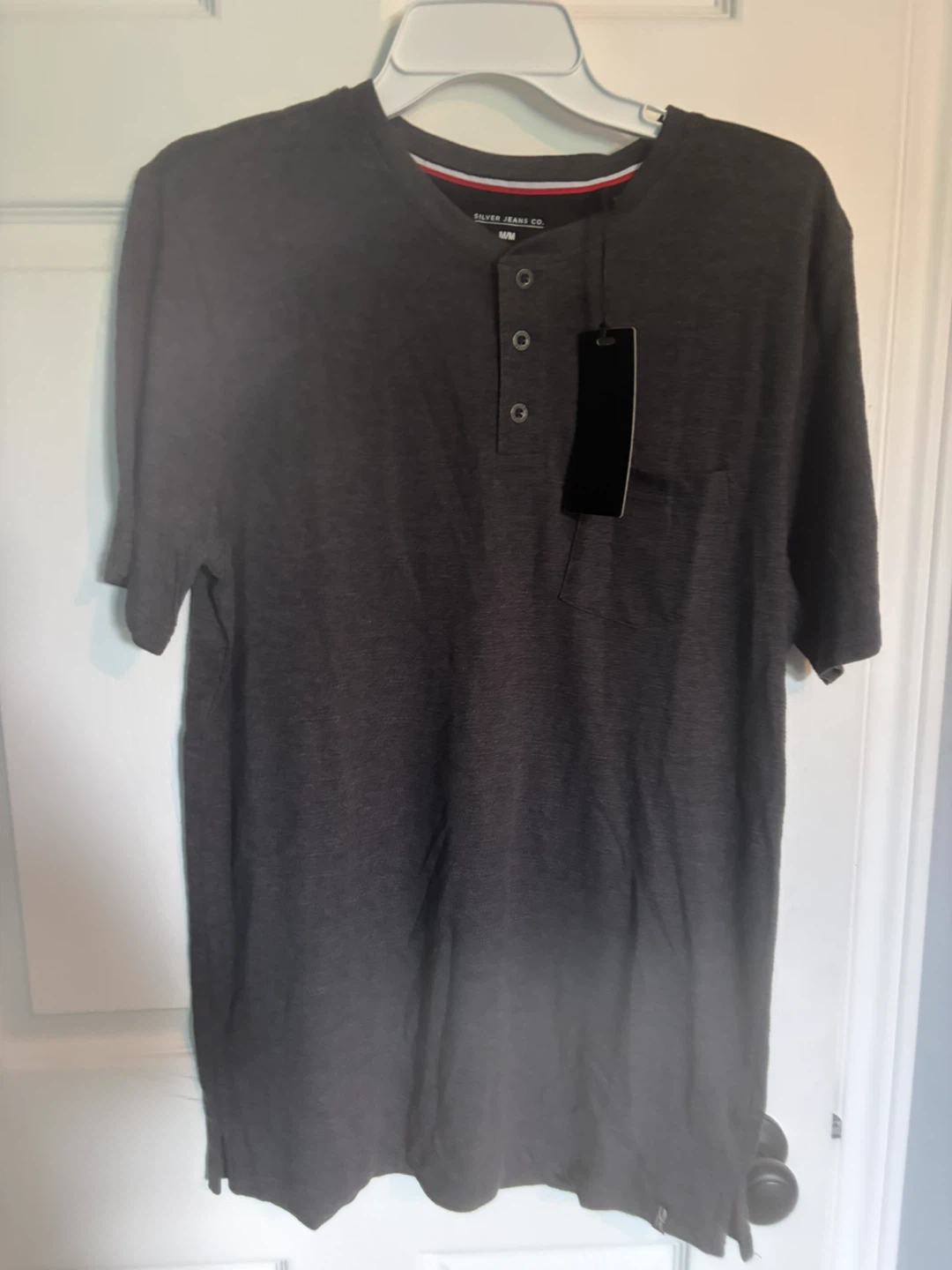 🏈 Silver Jeans Co. Men's Henley Shirt Medium
