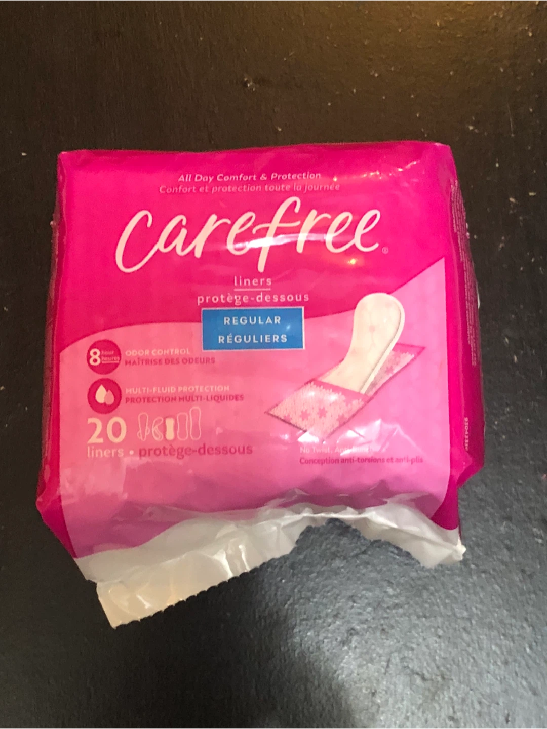 Carefree Regular Liners 20 Count🏈
