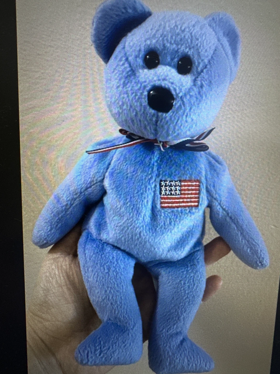 Ty Beanie Baby America Bear