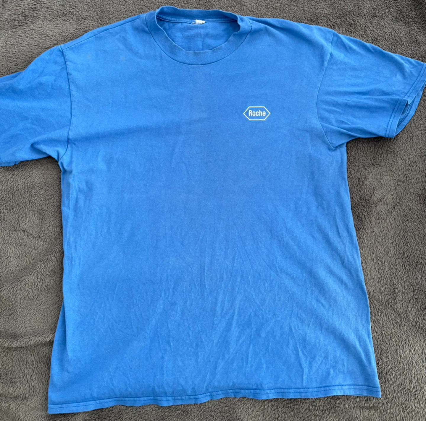 Blue Roche Logo T-Shirt