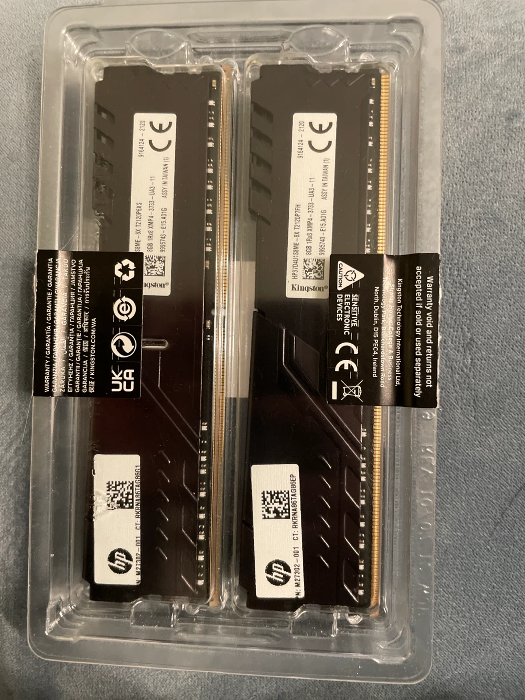 Hyper X Fury 16 GB RAM (2 sticks x 8) 🏈 - photo 2