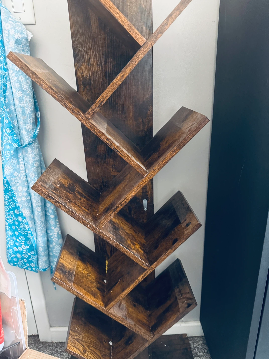 Rustic Tree Bookshelf