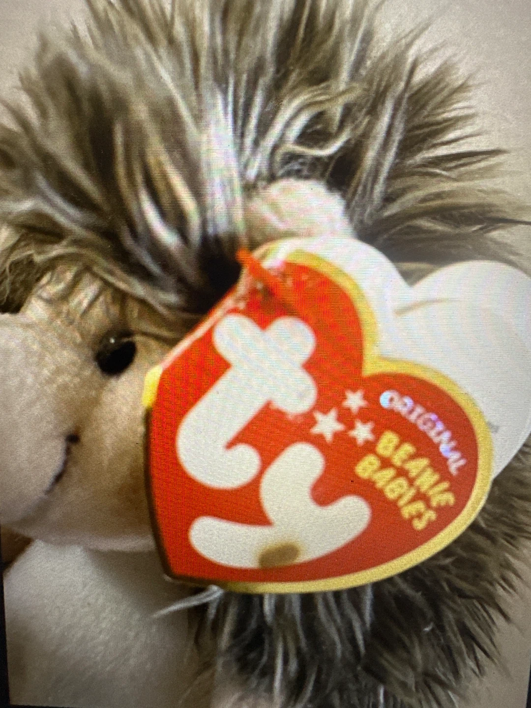 Ty Beanie Babies Hedgehog Plush - photo 2