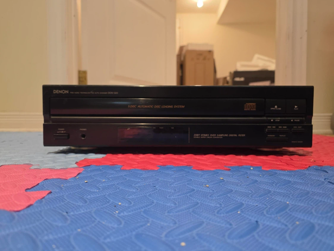 Denon DCM-320 5-Disc Carousel CD Changer 🏈 - photo 2